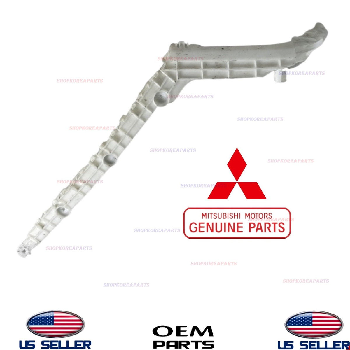 GENUINE Rear Bumper Bracket LEFT Driver Side 2022-2025 Mitsubishi Eclipse Cross