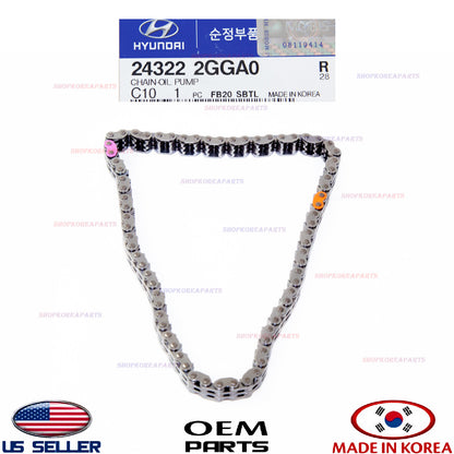 GENUINE Engine Oil Pump Timing Chain HYUNDAI KIA 2015-2023 *See compatibility