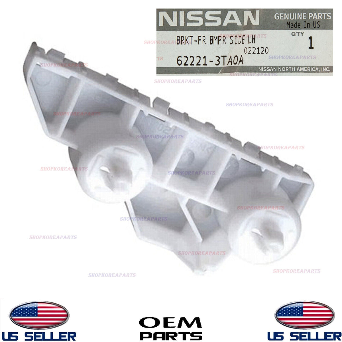 GENUINE Bumper Front Bracket Mounting LEFT Driver Side ⭐OEM⭐ ALTIMA 2013-2015