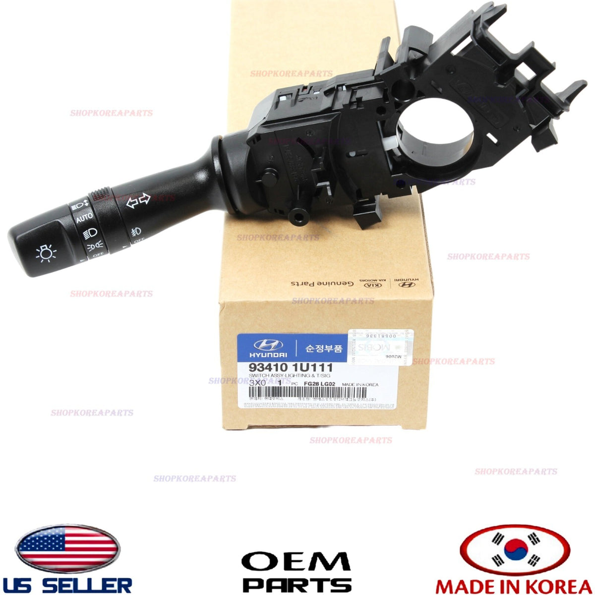 Turn Signal Arm Switch Lever Function Switch OEM HYUNDAI KIA *See compatibility