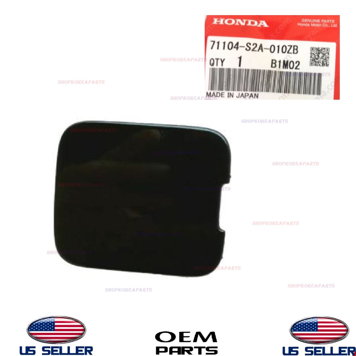 GENUINE OEM Front Bumper Tow Hook Cover 2004-2009 Honda S2000 71104-S2A-010ZB