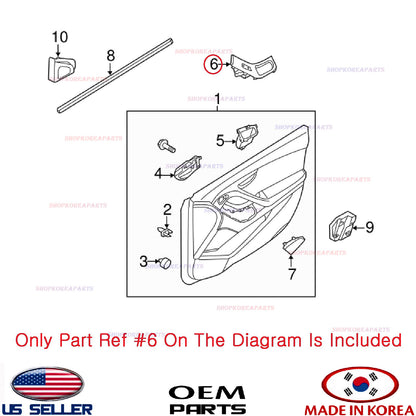 GENUINE OEM Front Left Driver Side Window Switch 2014–2016 Hyundai Elantra