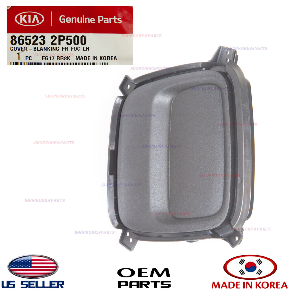 GENUINE Front Bumper Fog Lamp Cap Cover LEFT Driver Side OEM KIA SORENTO 2014-15