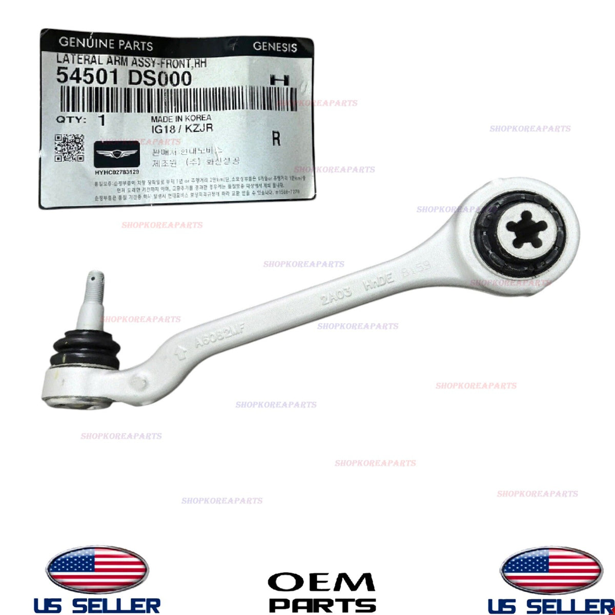 GENUINE Front Lower Control Arm RIGHT Passenger Side 2022-2026 Genesis GV70